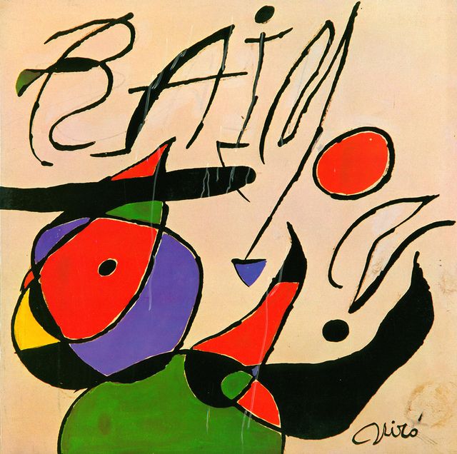 Joan Miró, ‘Joan Miró Vinyl Record Art’, 1979, Print, Off-set lithograph on vinyl record cover, Lot 180
