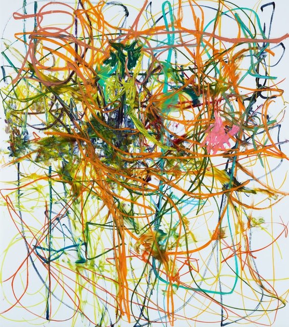 Aaron Garber-Maikovska, ‘Untitled’, 2015, Painting, Ink and oil stick on archival gaterboard, CFHILL