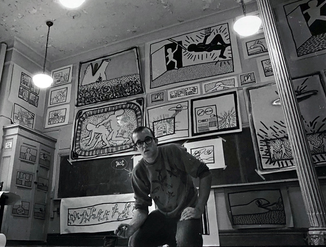 Keith Haring, ‘Vintage Keith Haring photograph New York, 1980’, 1980, Lot 180