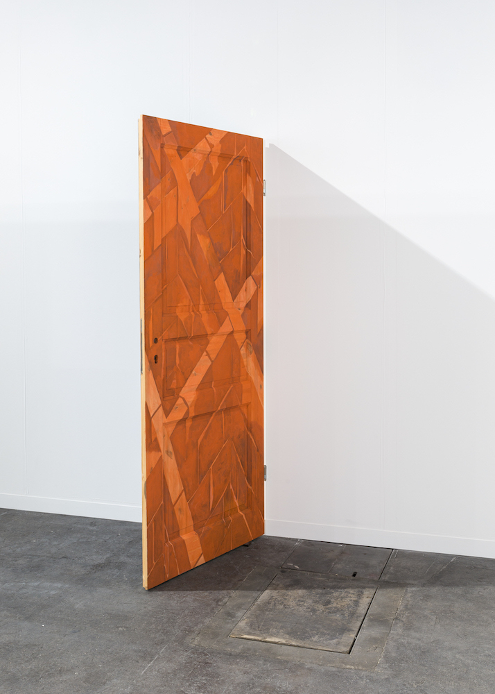 Untitled, 2017
Gouache and watercolor on wooden door
198,5 x 86 cm Untitled, 2017
Gouache and watercolor on wooden door
198,5 x 86 cm
