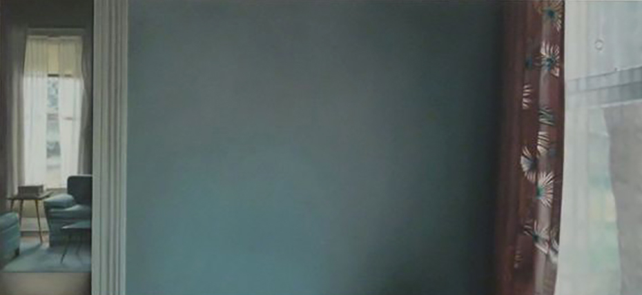 Thorsten Kirchhoff - Futuro Anteriore, 2012 - oil on canvas- cm 80x170x6 Thorsten Kirchhoff - Futuro Anteriore, 2012 - oil on canvas- cm 80x170x6