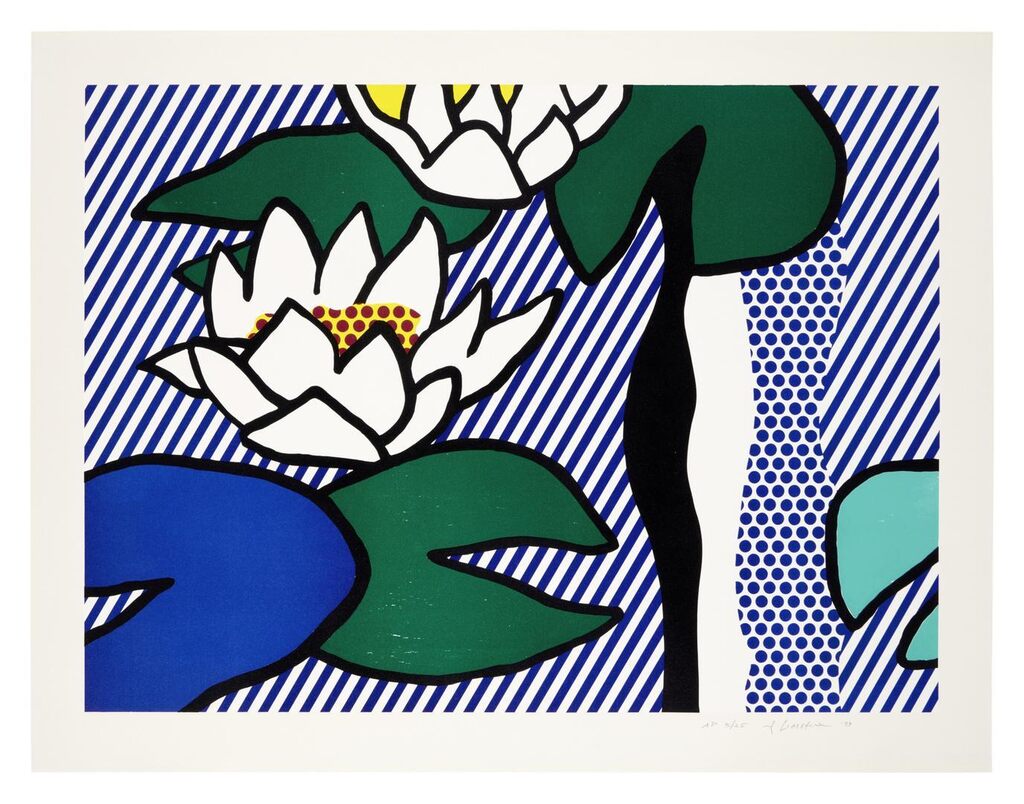 Roy Lichtenstein - Les Nymphéas (Corlett 280; RLCR 4220)