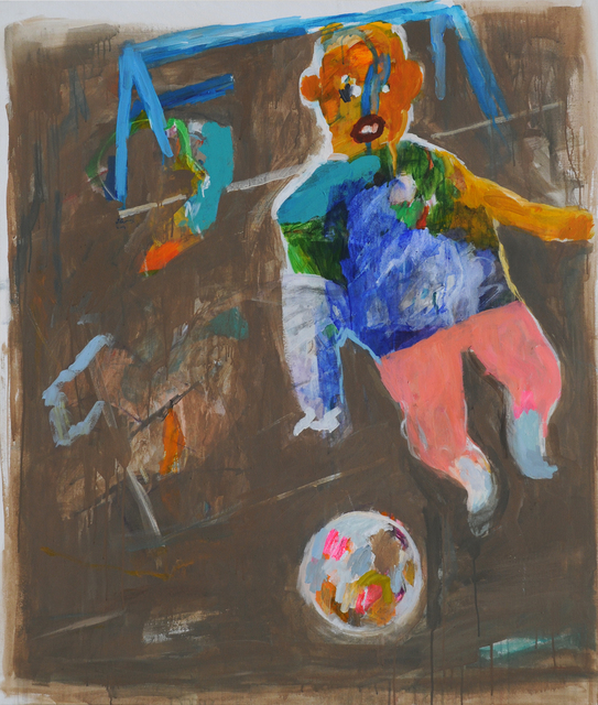 Yaser Safi, ‘Goal Keeper’, 2014, Mark Hachem Gallery