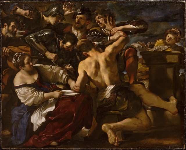 Guercino, ‘Samson Captured by the Philistines’, 1619, The Metropolitan Museum of Art