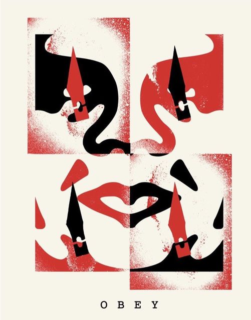 Shepard Fairey (OBEY), ‘CUT IT UP DO IT YOURSELF’, 2018, Marcel Katz Art