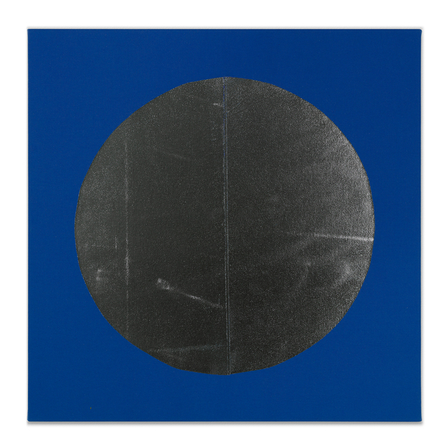 Chad Kouri, ‘Reflection Pool Blue (2x2)’, 2021, Painting, Foil on dyed canvas, Uprise Art