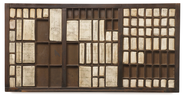 Verónica Vázquez, ‘Typography drawer’, 2010, Piero Atchugarry Gallery