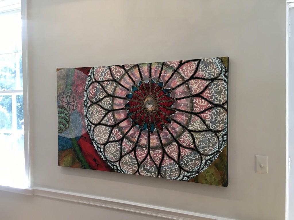 Into The Breach, Oil on Canvas, 36x60 by Amy Cheng. On view in Flora Fantastica! at Wave Hill from July 16-August 27, 2017.
Wave Hill is located 675 West 252nd Street, Riverdale NY.
As part of the Wave Hill partnership in the Fairfield Westchester Museum Alliance, three institutions are offering flower-related exhibits this summer: The Hudson River Museum presents Rober Zakanitch:Garden of Ornament and the Bruce Museum presents Spring Forward with Andy Warhol. Into The Breach, Oil on Canvas, 36x60 by Amy Cheng. On view in Flora Fantastica! at Wave Hill from July 16-August 27, 2017.
Wave Hill is located 675 West 252nd Street, Riverdale NY.
As part of the Wave Hill partnership in the Fairfield Westchester Museum Alliance, three institutions are offering flower-related exhibits this summer: The Hudson River Museum presents Rober Zakanitch:Garden of Ornament and the Bruce Museum presents Spring Forward with Andy Warhol.