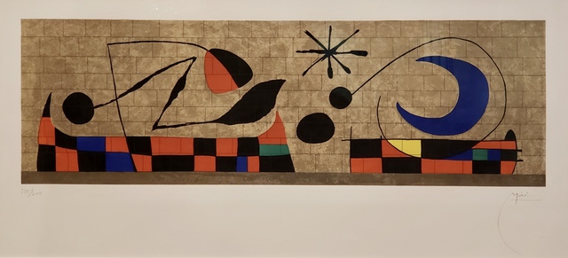 Joan Miró, ‘Mur De La Lune (D.471).’, 1958, Off The Wall Gallery