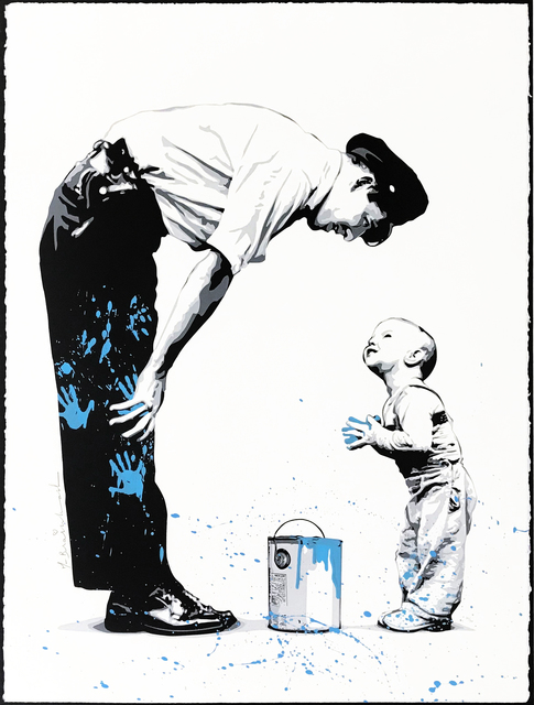 Mr. Brainwash, ‘NOT GUILTY (BLUE)’, 2011, Gallery Art