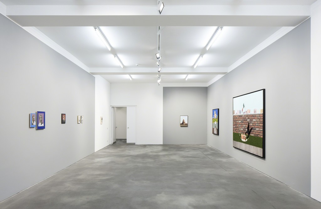 Installation view, Llyn Foulkes 'Transfiguration', Sprüth Magers, Berlin, September 16 - December 22, 2017; Photography by Timo Ohler Installation view, Llyn Foulkes 'Transfiguration', Sprüth Magers, Berlin, September 16 - December 22, 2017; Photography by Timo Ohler