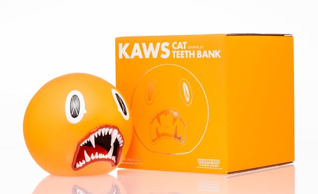 KAWS, ‘Cat Teeth Bank (Orange)’, 2007, Heritage Auctions