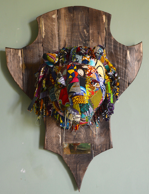 Louis Masai, ‘« Fauxdermy » - Hang your head - The lion’, 2019, NextStreet Gallery