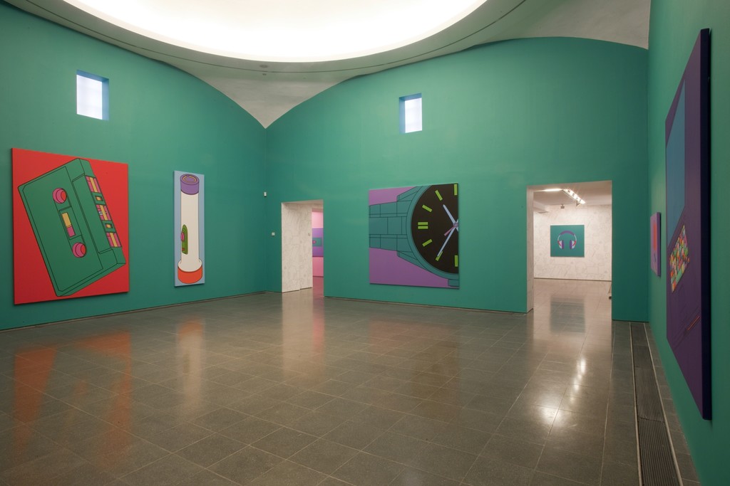 Installation view of "Michael Craig-Martin: Transience" at Serpentine Gallery, London, 2015-2016. Courtesy of the artist and Gagosian Gallery. Installation view of "Michael Craig-Martin: Transience" at Serpentine Gallery, London, 2015-2016. Courtesy of the artist and Gagosian Gallery.
