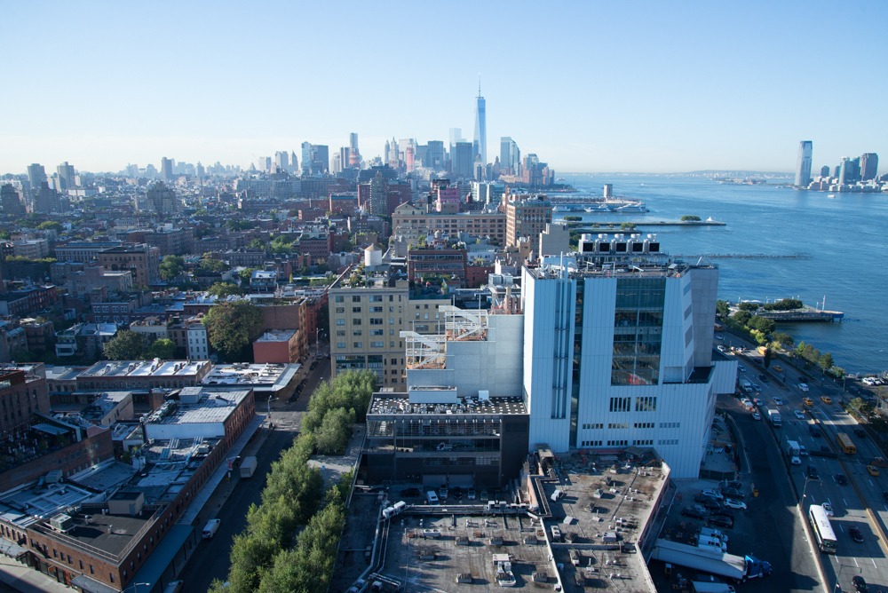 View from the Standard hotel looking south, September 2014. Photograph by Tim Schenck. View from the Standard hotel looking south, September 2014. Photograph by Tim Schenck.