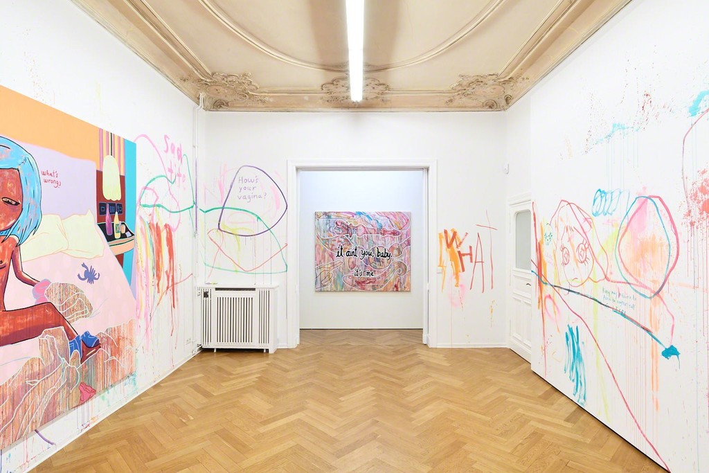 Installation view. Yeo Kaa, "Anxious Lustless Pechay". September 24 - October 5, 2018. Photo: Hannes Wiedemann Installation view. Yeo Kaa, "Anxious Lustless Pechay". September 24 - October 5, 2018. Photo: Hannes Wiedemann