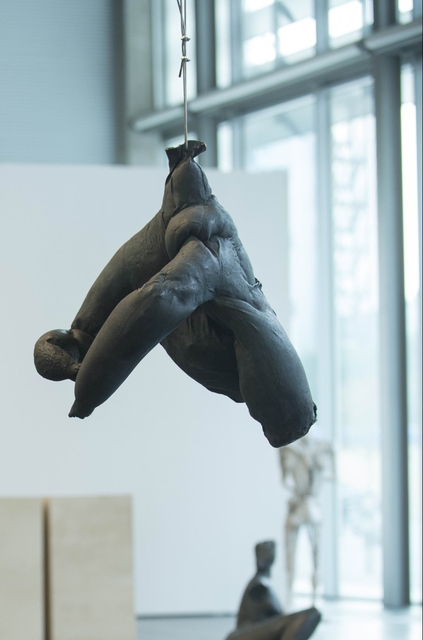 Erwin Wurm, ‘Hängender Rollkragenpullover’, 2011, Sculpture, Bronze, Galerie Elisabeth & Klaus Thoman