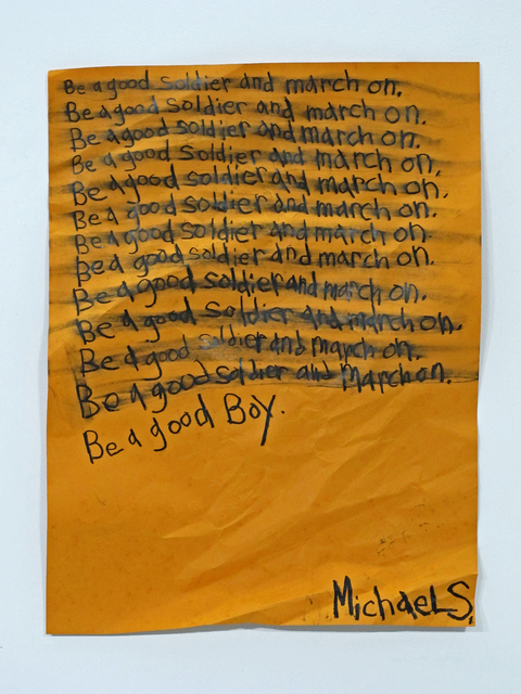 Michael Scoggins, ‘Be a Good Boy’, 2014, Wasserman Projects