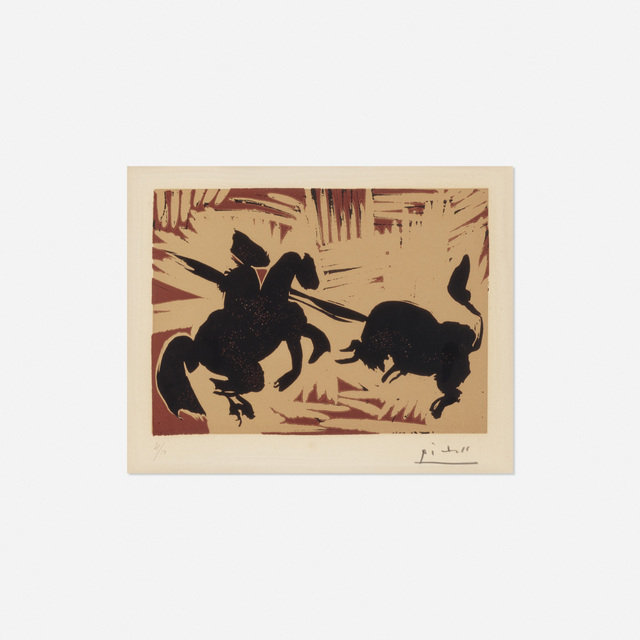 Pablo Picasso, ‘Pique’, 1959, Print, Linocut on paper, Rago/Wright