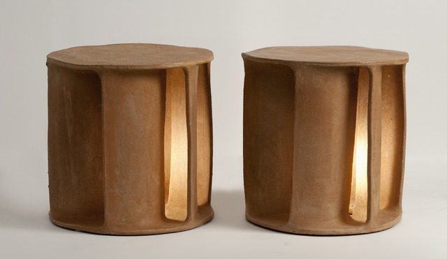 Guy Bareff, ‘Pair of Illuminated Side Tables’, 2014, Maison Gerard