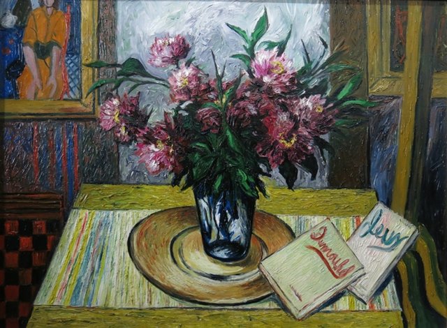 Albert Dumouchel, ‘Nature morte aux pivoines ’, ca. 1948, Galerie Claude Lafitte