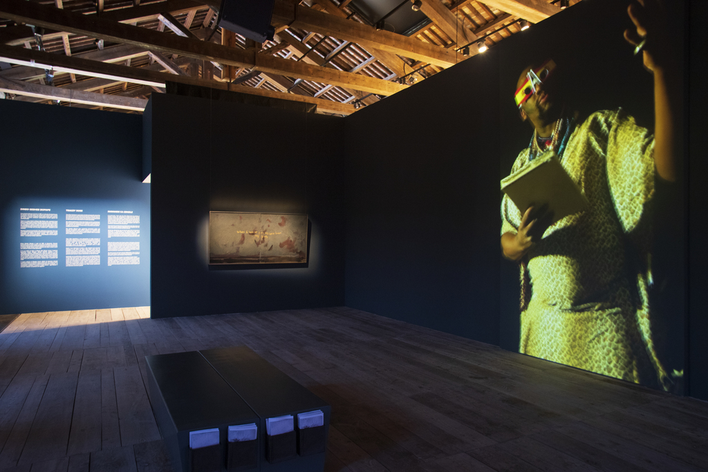 Installation view of the pavilion of the republic of South Africa, The Stronger We Become, at the 58th International Art Exhibition - La Biennale di Venezia, May You Live In Interesting Times. Photo by Italo Rondinella. Courtesy of La Biennale di Venezia. Installation view of the pavilion of the republic of South Africa, The Stronger We Become, at the 58th International Art Exhibition - La Biennale di Venezia, May You Live In Interesting Times. Photo by Italo Rondinella. Courtesy of La Biennale di Venezia.
