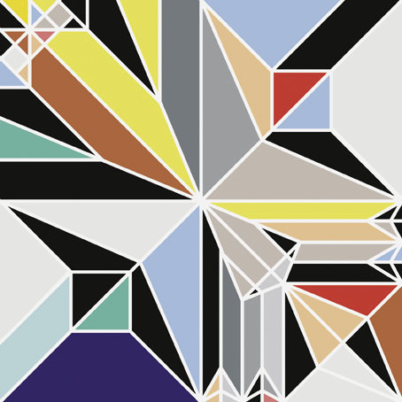 Sarah Morris, ‘Rockhopper (Origami)’, 2009, Print, Silkscreen on rag paper, Schellmann Art