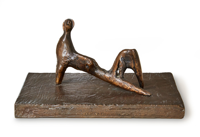 Henry Moore, ‘Reclining Figure: Stiff Leg’, 1977, Evelyn Aimis Fine Art