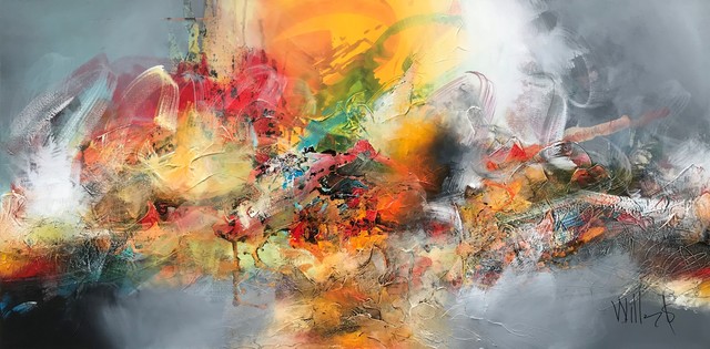 William Malucu, ‘ Rising ’, AbrahamArt