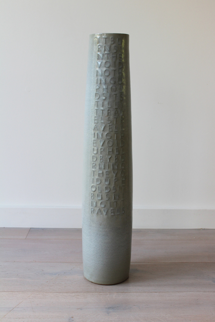 Rupert Spira, ‘Monumental 'Cylinder Vase' with Poem’, 2004, New Art Centre