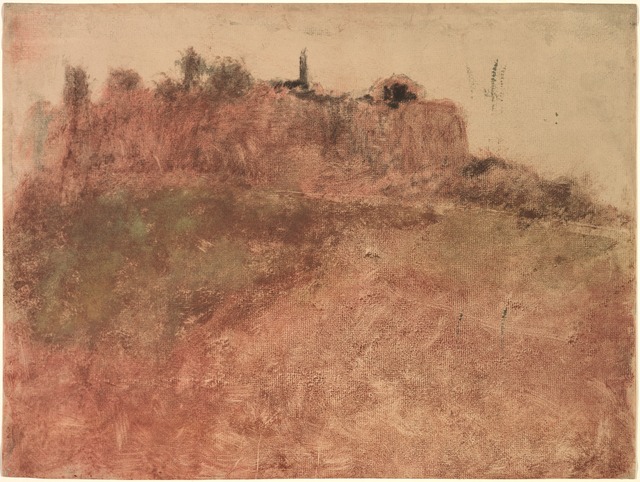Edgar Degas, ‘Estérel Village’, c. 1890, Print, Monotype, Cleveland Museum of Art