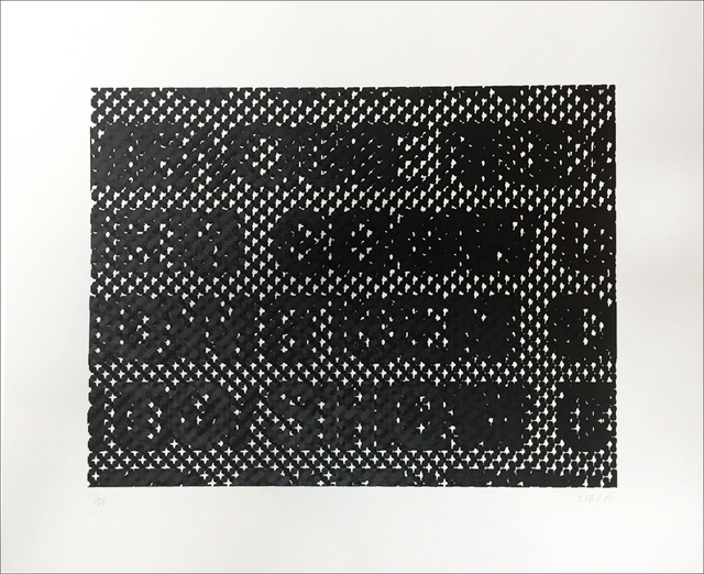 Glenn Ligon, ‘Detail’, 2014, Print, 3 colour screenprint on Coventry Rag, artrepublic