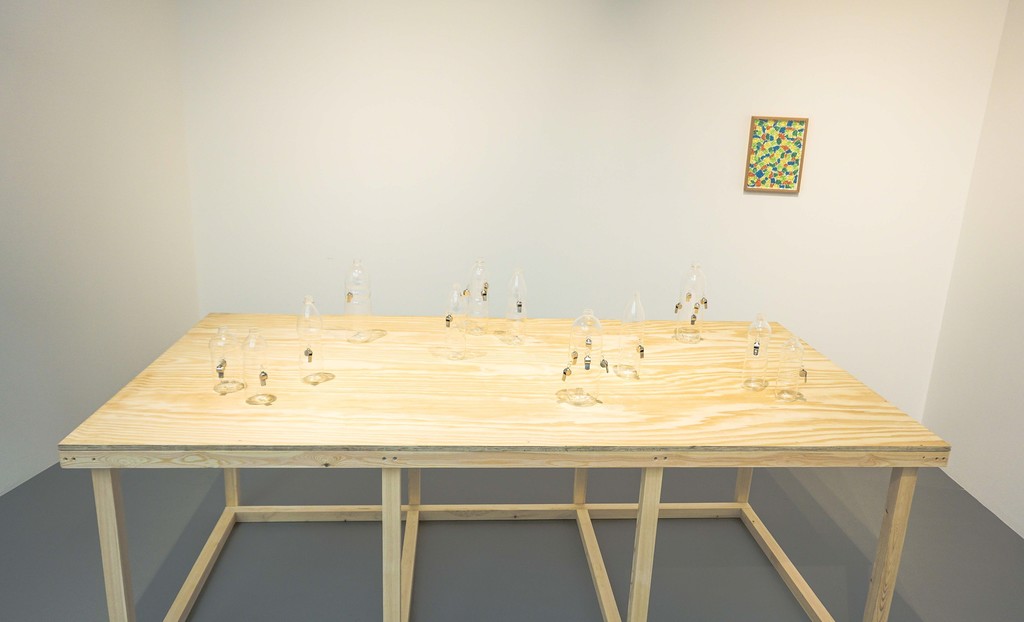 Richard Healy, The Pines, Installation view, ArtInternational Istanbul, 2015. Courtesy of the artist and Tenderpixel. Richard Healy, The Pines, Installation view, ArtInternational Istanbul, 2015. Courtesy of the artist and Tenderpixel.