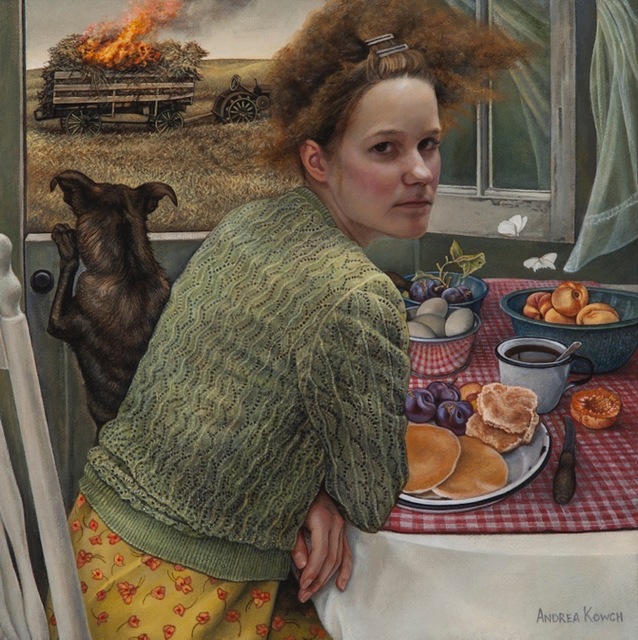 Andrea Kowch, ‘Flame (Limited Edition Hand Signed Print)’, 2019, Print, RJD Gallery