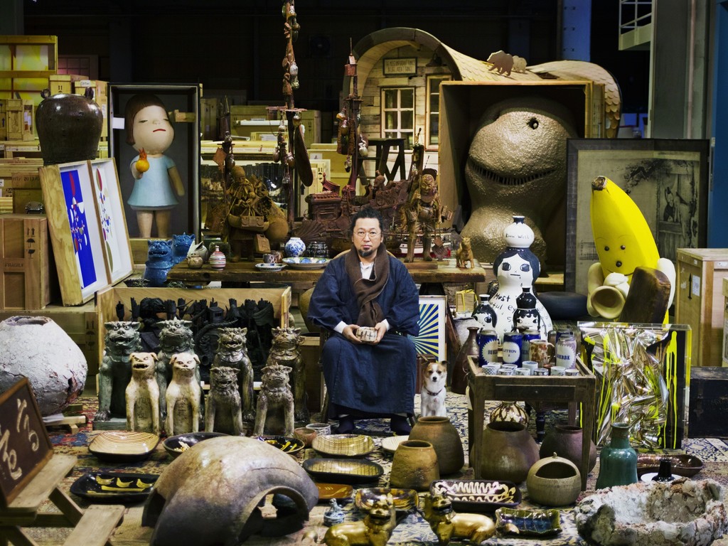 Takashi Murakami and his Superflat Collection
Photo: Kentaro Hirao
Takashi Murakami and his Superflat Collection
Photo: Kentaro Hirao