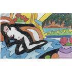 Tom Wesselman - Study for the Sunset Nude (Knees up)