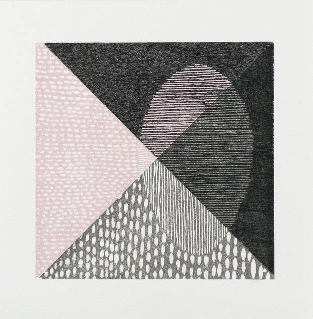 Luca Cruzat, ‘A Travers ’, 2013, Print, Woodcut on arches paper, Karin Weber Gallery
