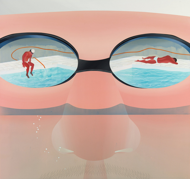 Yang-Tsung Fan, ‘Swimming pool series-getting water up to your nose’, 2013, Aki Gallery
