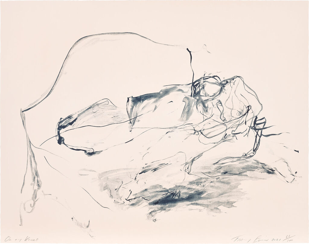 Tracey Emin - On My Knees, from Tate Modern 21 Years Print Portfolio
