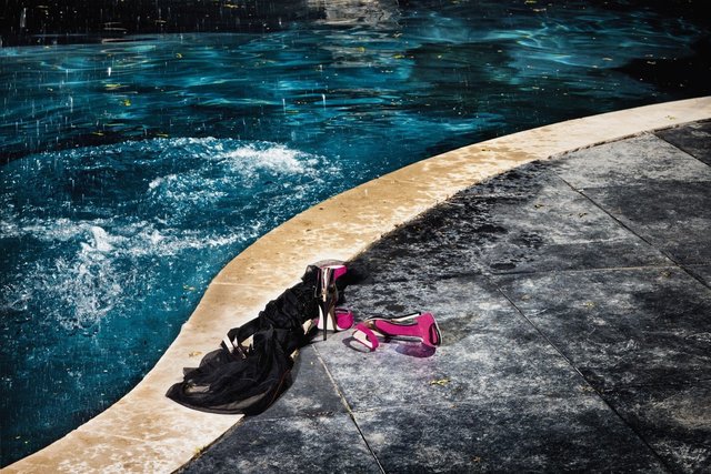David Drebin, ‘Splash & Heels’, 2012, Photography, Chromogenic Print, CHROMA GALLERY