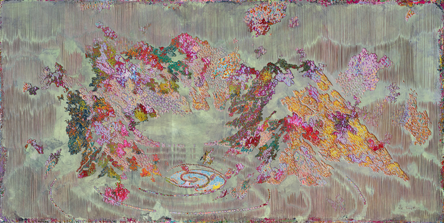 Miao Jiang, ‘Reborn No.8’, 2019, Painting, Oil and acrylic on panel, carving, Whitestone Gallery
