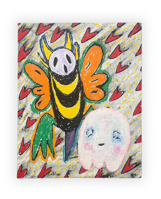 Adam Handler - Devil Bee Butterfly Being Charmed by Ghost