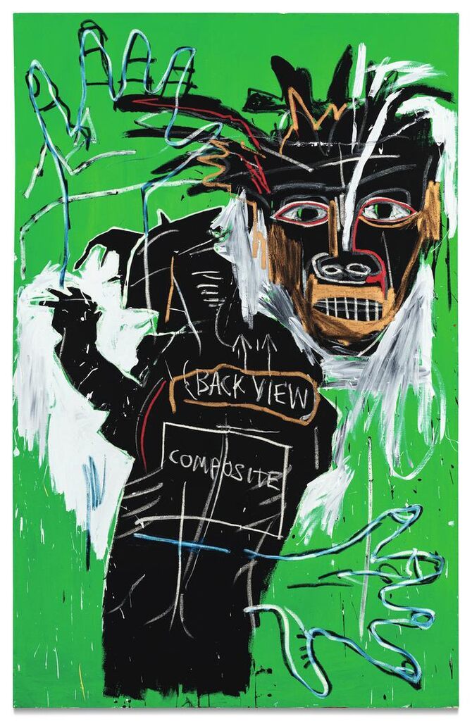 Jean-Michel Basquiat - Self-Portrait as a Heel (Part Two)