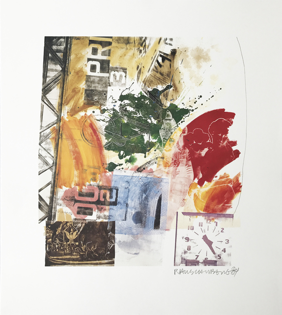 Robert Rauschenberg, ‘ROCI Anniversary’, 1984, Eckert Fine Art