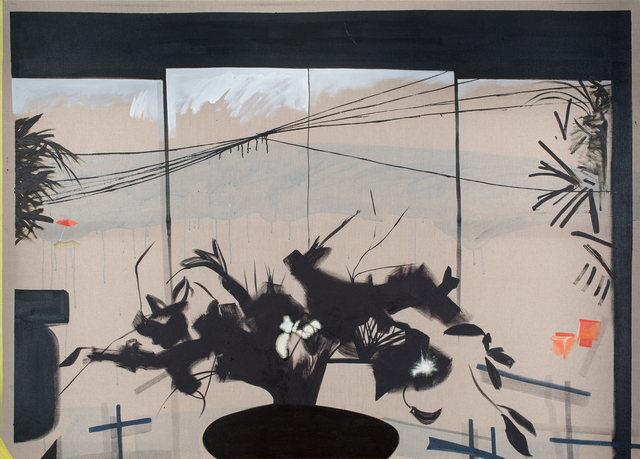 Caragh Thuring, ‘Untitled (asian window)’, 2015, Simon Preston Gallery
