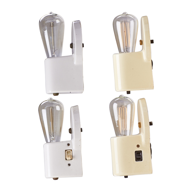 William Lescaze, ‘Four Sconces, USA’, 1930s, Rago/Wright