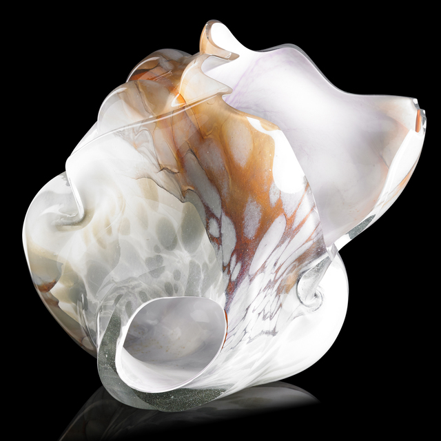 Marvin Lipofsky, ‘Sculpture from the California Storm series, Berkeley, CA’, 1982, Sculpture, Blown, cut, and polished glass, Rago/Wright