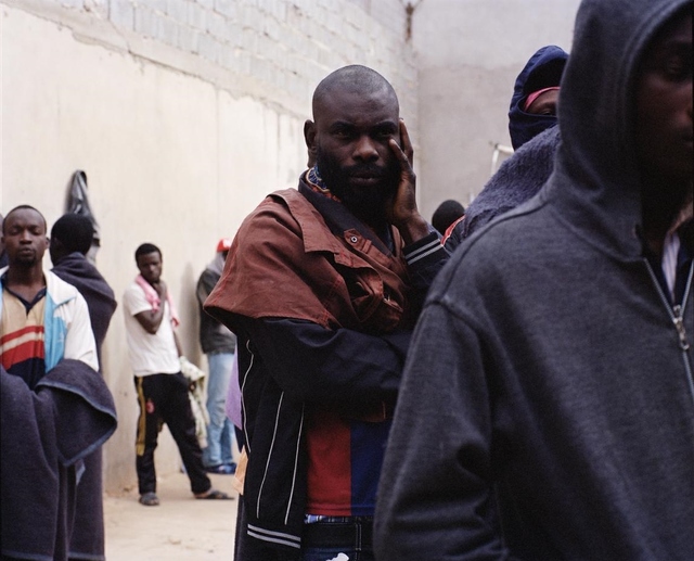 Samuel Gratacap, ‘Série Les Naufragés, Centre de détention pour migrants de Zaouia (Libye) ’, 2014, Galerie Les filles du calvaire