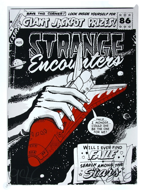FAILE, ‘Strange Encounters’, 2007, Addicted Art Gallery