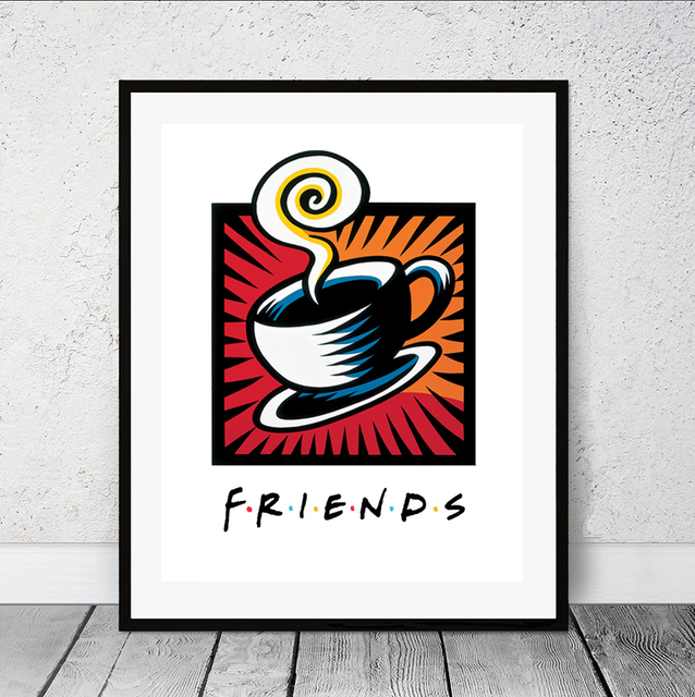 Burton Morris, ‘Friends Coffee Break’, 2019, Print, Archival pigment print on paper, Taglialatella Galleries